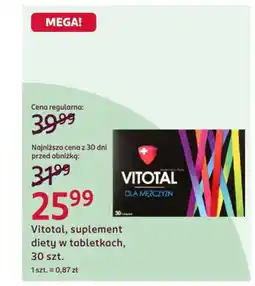 Rossmann Vitotal, suplement diety w tabletkach oferta