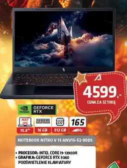 Alsen Notebook Nitro V 15 oferta