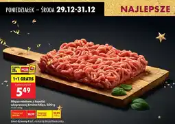 Biedronka Mięso mielone z łopatki wieprzowej, 500 g 1+1 GRATIS oferta