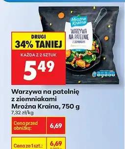 Biedronka Warzywa na patelnię z ziemniakami oferta
