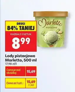 Biedronka Lody pistacjowe, 500 ml oferta