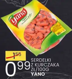 Wafelek Serdelki z kurczaka Yano oferta