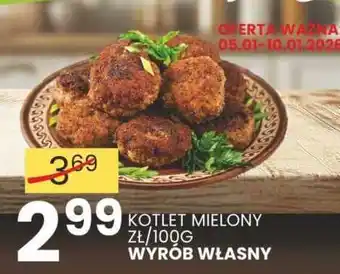 Wafelek Kotlet mielony Wyrób własny oferta