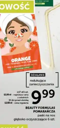 Ziko Dermo Beauty Formulas Pomarańcza paski na nos oferta