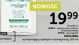 Ziko Dermo Equilibra wzmacniający szampon rozmarynowy oferta