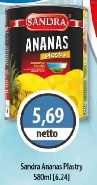 DUO-TES Sandra Ananas Plastry Levant oferta