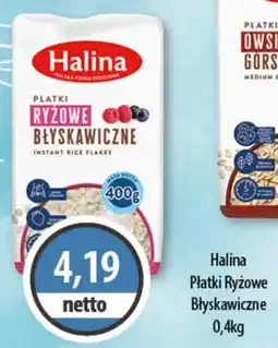 DUO-TES Halina Płatki Ryżowe Błyskawiczne Sawex oferta