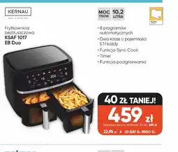 Max Elektro Frytkownica beztłuszczowa Kernau KSAF 1130 EB Duo oferta