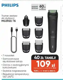 Max Elektro Trymer Philips MG3920/15 oferta