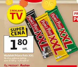 Auchan Wafelek orzechowy Prince Polo Xxl oferta