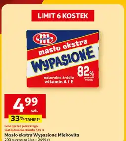 Auchan Masło ekstra Mlekovita Wypasione oferta