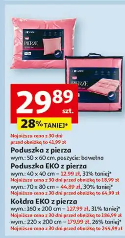 Auchan Kołdra pierze eko 220 x 200 cm Amw oferta