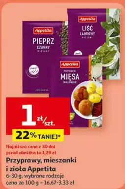 Auchan Przyprawa do mięsa mielonego Appetita oferta