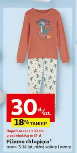 Auchan Piżama chłopięca 3-14 lat oferta