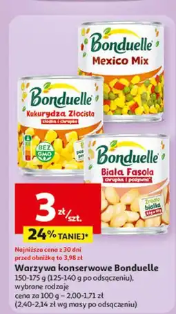 Auchan Fasola biała Bonduelle Gotowane Na Parze oferta