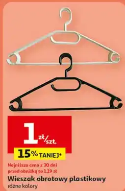 Auchan Wieszak plastikowy oferta