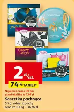 Auchan Saszetka zapachowa do bielizny słodka noc Pachnąca Szafa oferta