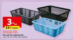 Auchan Koszyk plastikowy wym. 25 x 15 8 cm oferta
