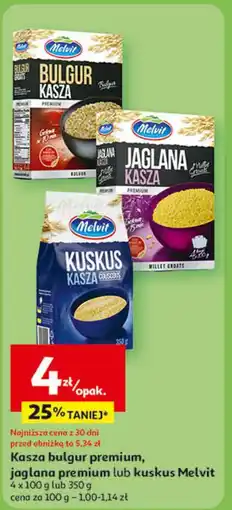 Auchan Kasza kuskus Melvit oferta