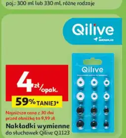 Auchan Nakładki wymienne do słuchawek q.1123 Qilive oferta