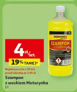 Auchan Szampon samochodowy z woskiem Motorynka Car Care oferta