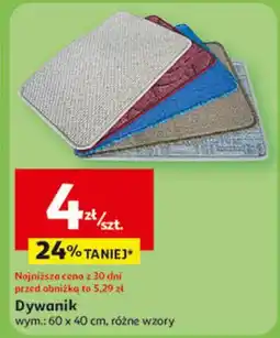 Auchan Dywanik łazienkowy 60 x 40 cm oferta
