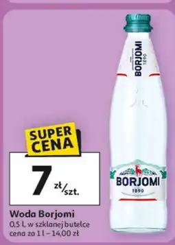 Auchan Woda niegazowana Borjomi oferta