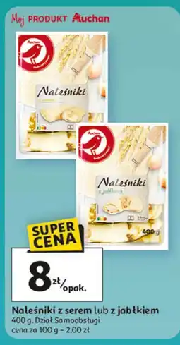 Auchan Naleśniki z jabłkiem Auchan Różnorodne (Logo Czerwone) oferta