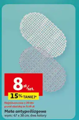 Auchan Mata antypoślizgowa ażurowa 38 x 67 cm oferta
