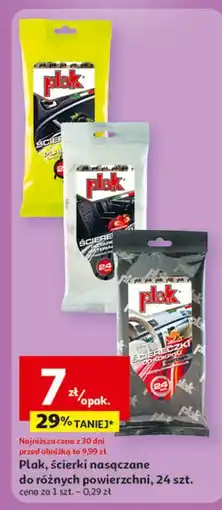 Auchan Ściereczki do tapicerki materiałowej Plak oferta