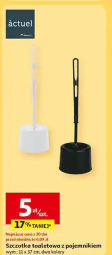 Auchan Szczotka do wc biała Actuel oferta