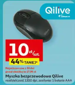 Auchan Mysz bezprzewodowa Qilive oferta