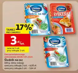 Auchan Rybka po grecku Lisner Na Raz oferta