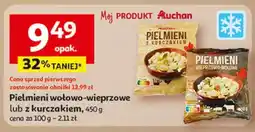 Auchan Pielmieni z kurczakiem Auchan oferta