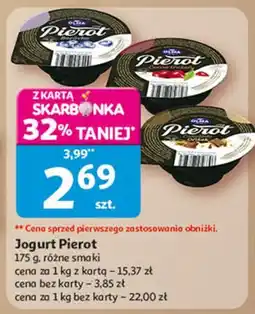 Auchan Jogurt jagoda Olma Pierot oferta