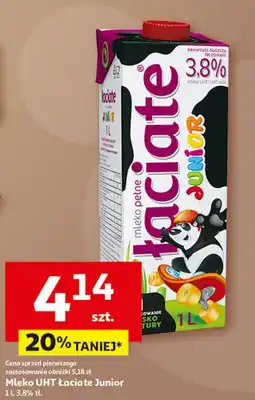 Auchan Mleko junior 3.8% Łaciate oferta