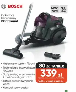Max Elektro Bosch Odkurzacz BGC05AAA1 oferta