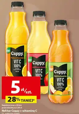Auchan Sok jabłkowy Cappy oferta