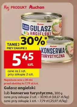 Auchan Konserwa turystyczna Auchan Różnorodne (Logo Czerwone) oferta