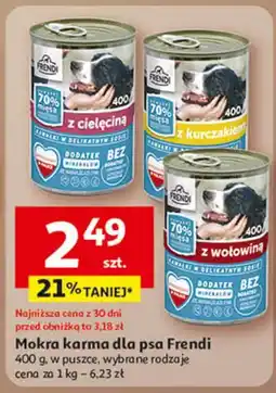 Auchan Karma dla psa z wołowiną Frendi (Karma) oferta