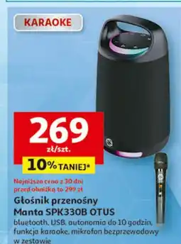 Auchan Głośnik spk330b Manta oferta