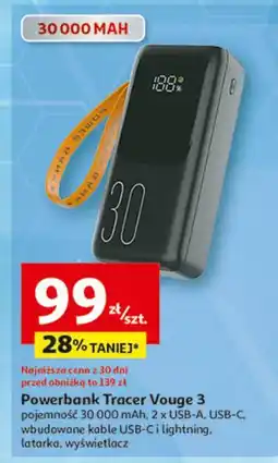 Auchan Powerbank vogue-3 Tracer oferta