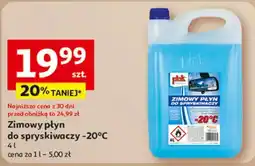 Auchan Zimowy płyn do spryskiwaczy -20c Plak oferta