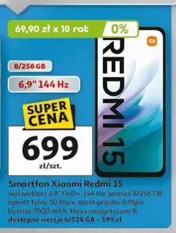 Auchan Smartfon redmi 15 6/128gb Xiaomi oferta