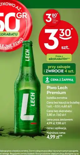 Żabka Lech Premium oferta