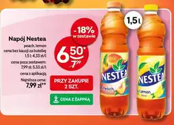 Żabka Napój Nestea (peach, lemon) oferta