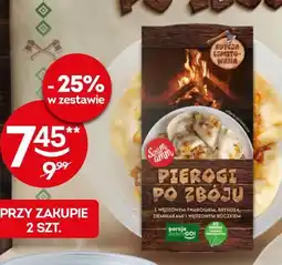 Żabka Pierogi po zbóju z wędzonym twarogiem, bryndzą, ziemniakami i wędzonym boczkiem oferta