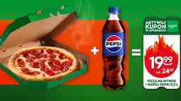 Żabka Pizza na wynos + Napój Pepsi 0,5 L oferta