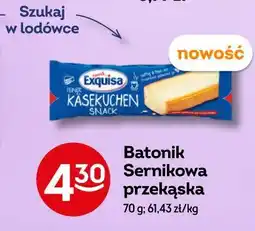 Żabka Batonik sernikowa przekąska Exquisa Käsekuchen Snack oferta