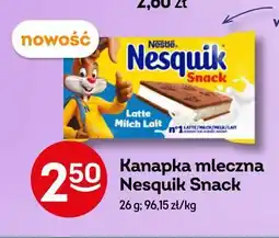 Żabka Kanapka mleczna Nesquik Snack oferta